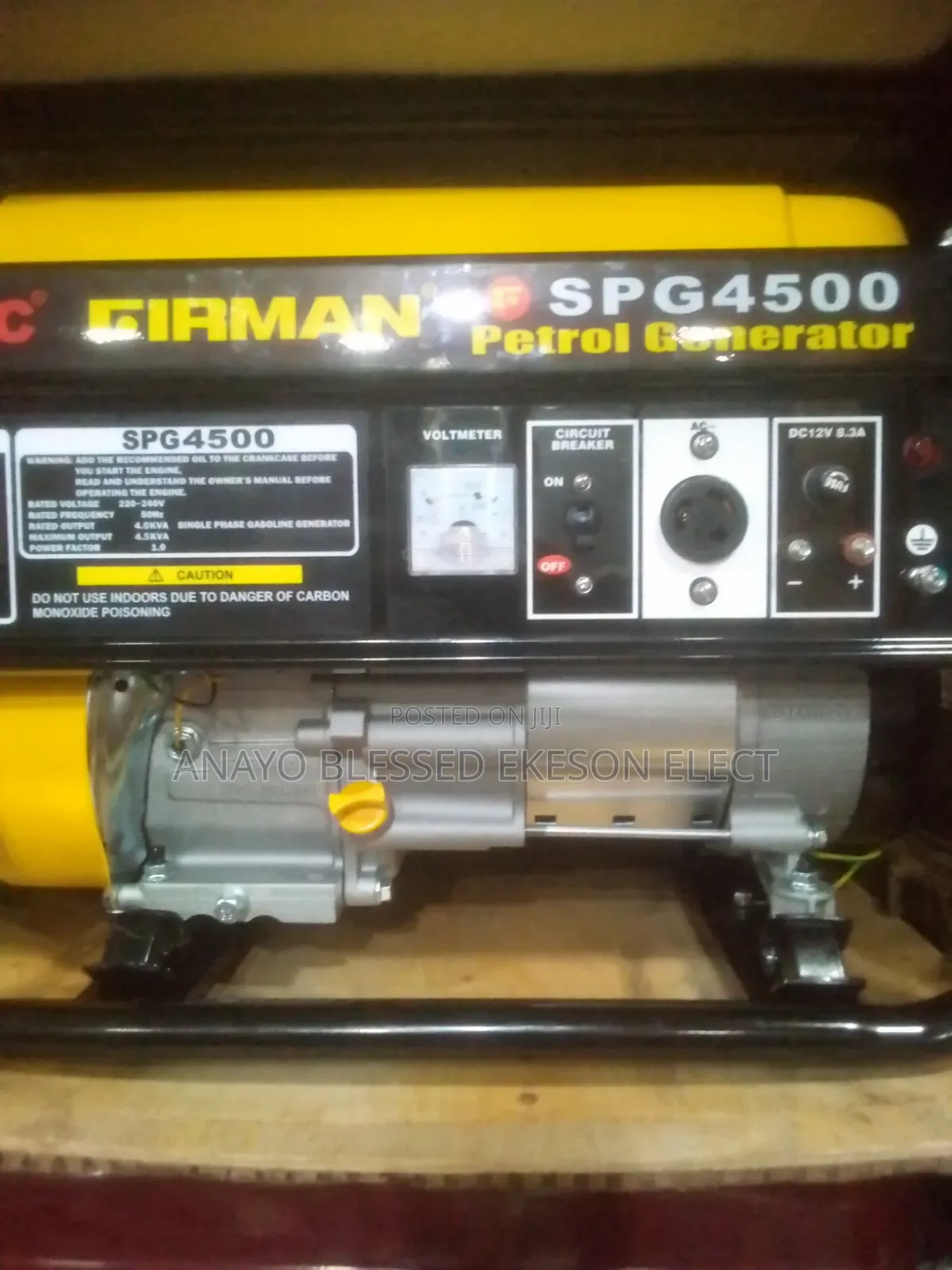 Firman Generator 4.5Kva