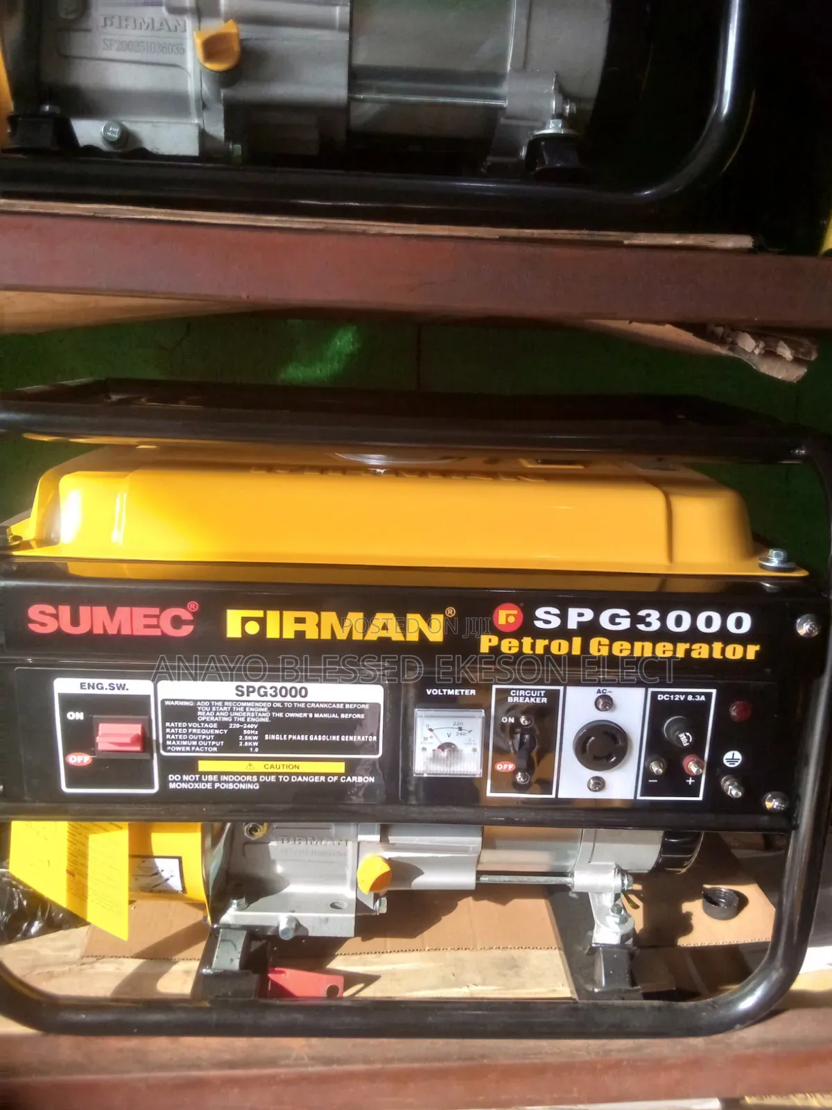 Sumec Firman Generator 2.8kva