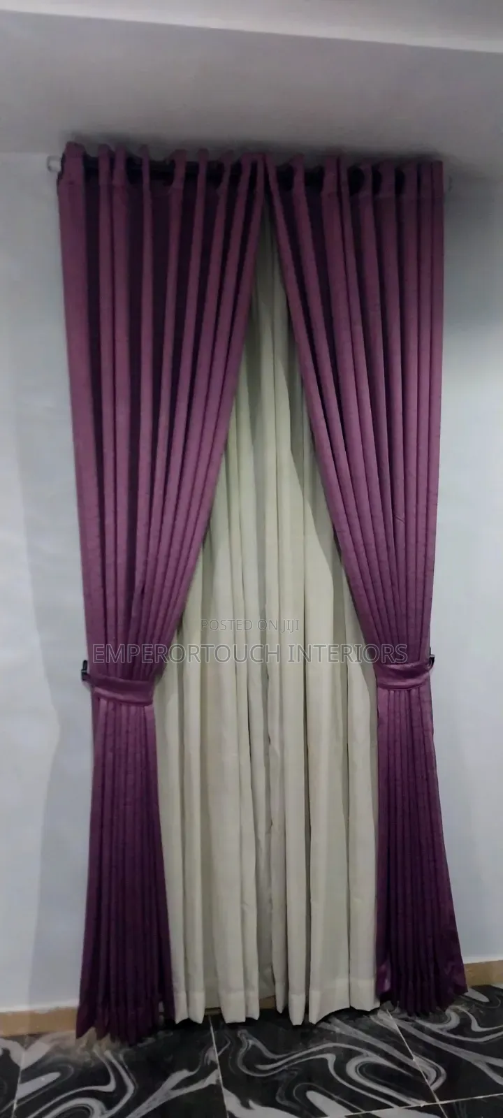 Pink Royal Curtain