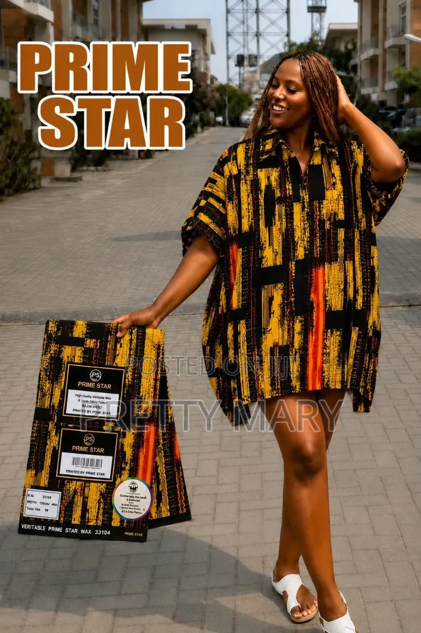 Prime Star Wax Ankara Fabric