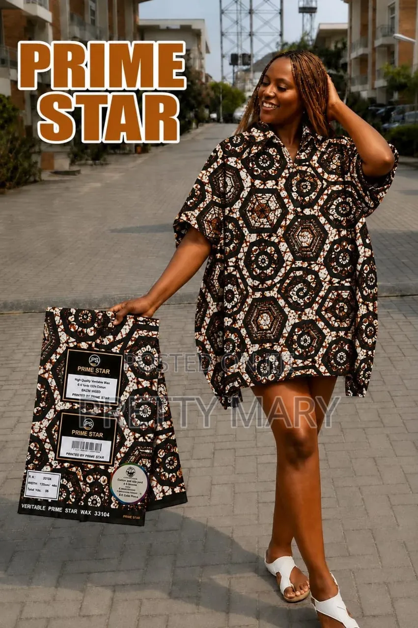 Prime Star Wax Ankara Fabric