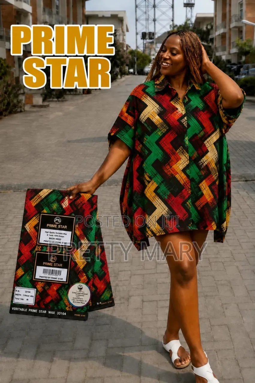 Prime Star Wax Ankara Fabric