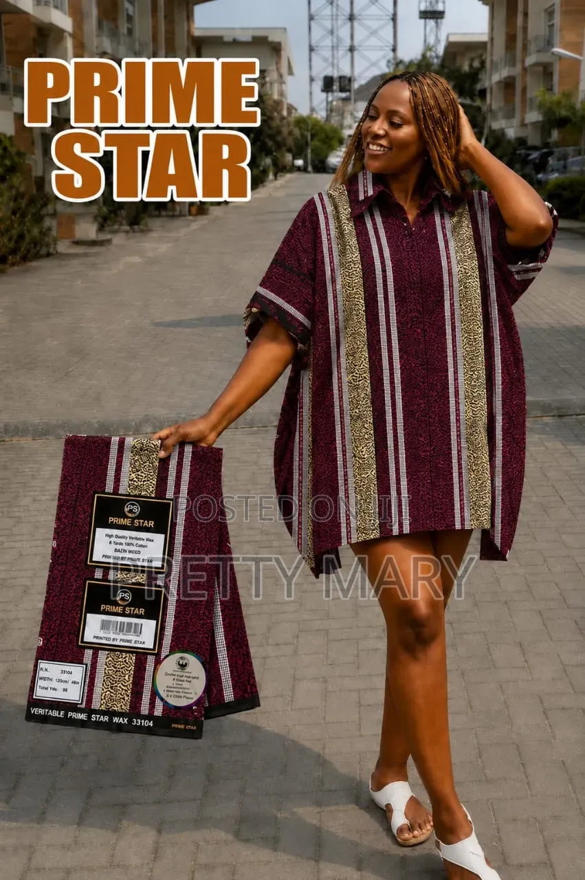 Prime Star Wax Ankara Fabric