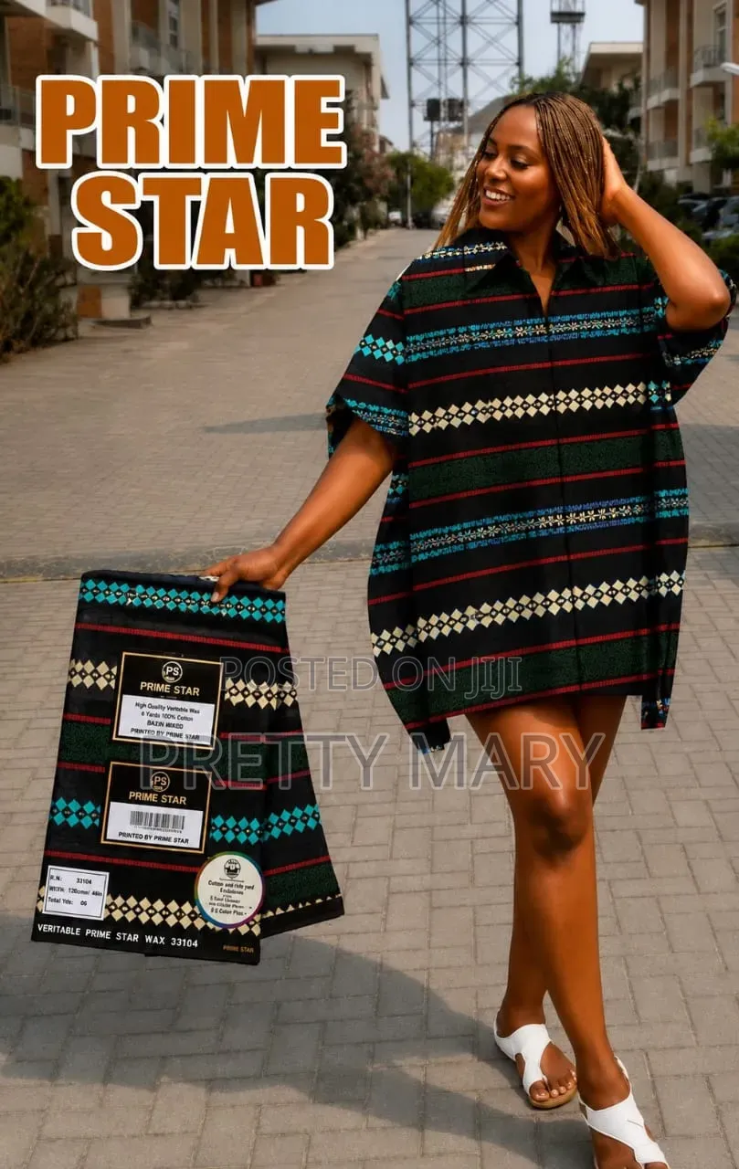 Prime Star Wax Ankara Fabric