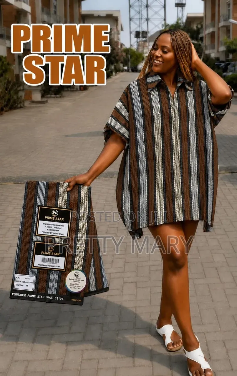 Prime Star Wax Ankara Fabric