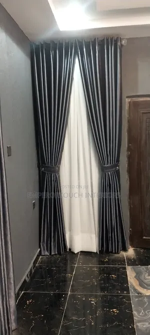 Grey Curtain Rings Design