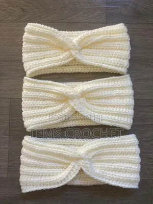 Handmade Crochet Twist Headband