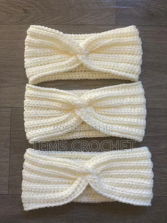 Handmade Crochet Twist Headband