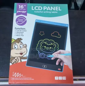 Kids LCD Colorful Writing Tablet for Learning