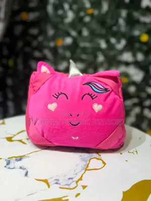 2 in 1 YOLO Unicorn Cushion/Neck Pillow