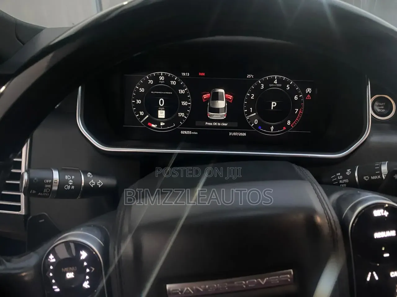 Land Rover Range Rover Vogue 2018 Black