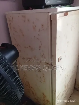 A Single Door Long (Standing) Refrigerator.