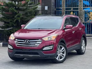 Hyundai Santa Fe 2014 Red