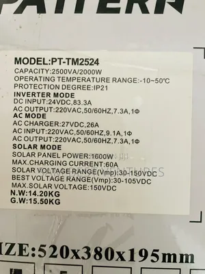 2. 24v Pattern Solar Hybrid Inverter