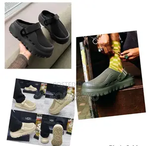 Ugg Crocs Half Shoe