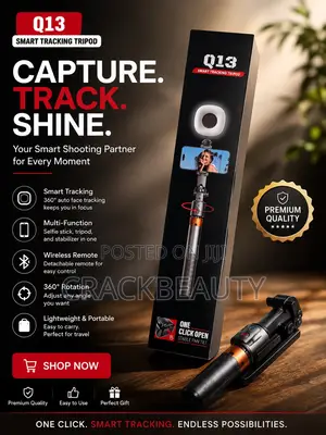 Q13 Smart Tracking Tripod With Light