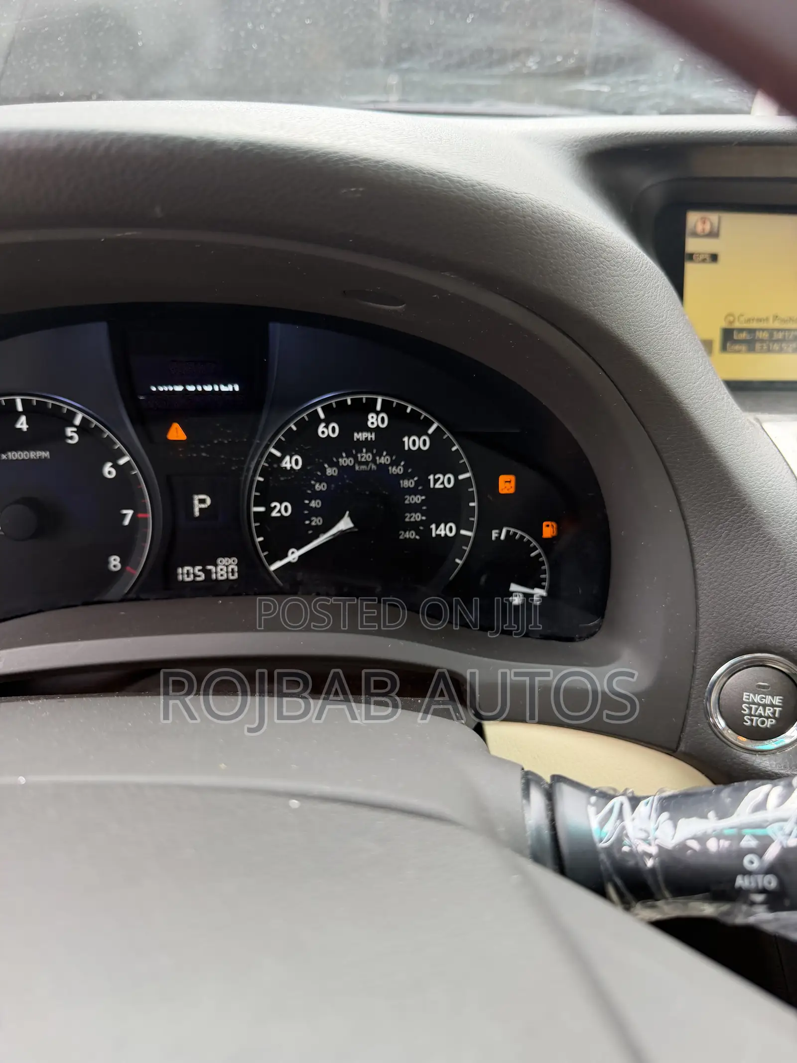 Lexus RX 350 2011 Gold