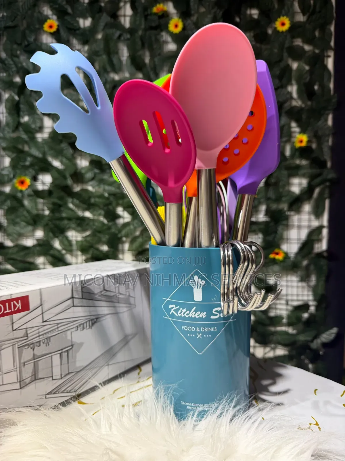 15 in 1 Multicolor Silicone Kitchen Utensils Set
