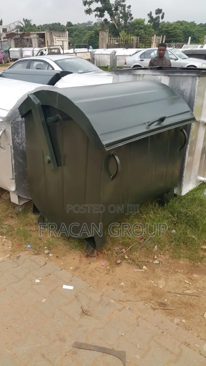 Galvanized Waste Bin in Abuja