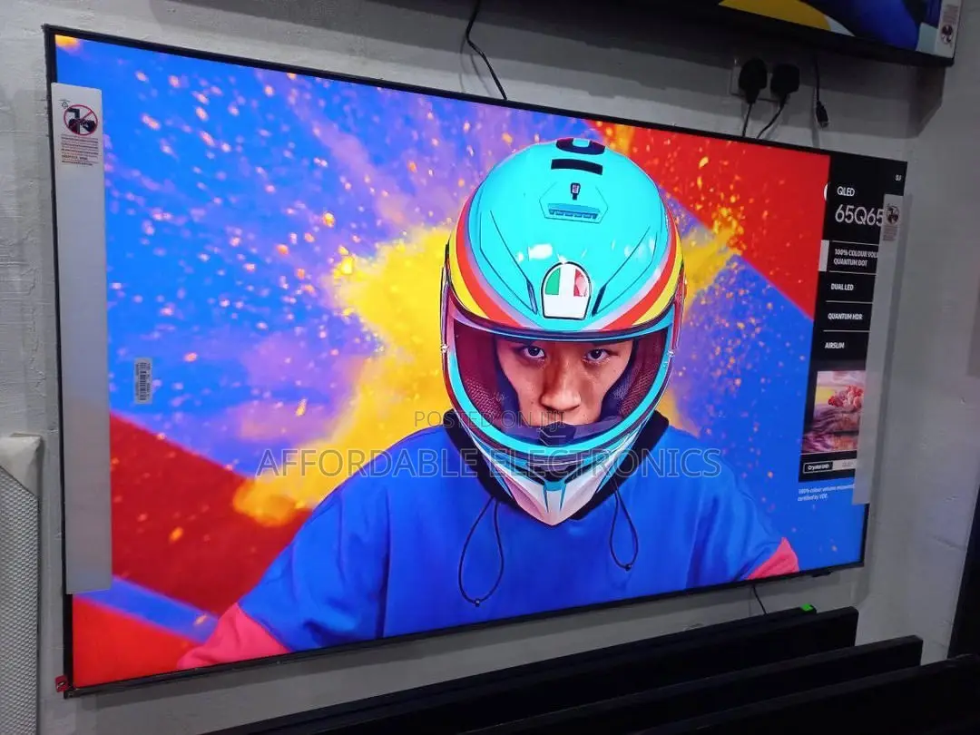 65” Samsung Qled QHDR Smart TV