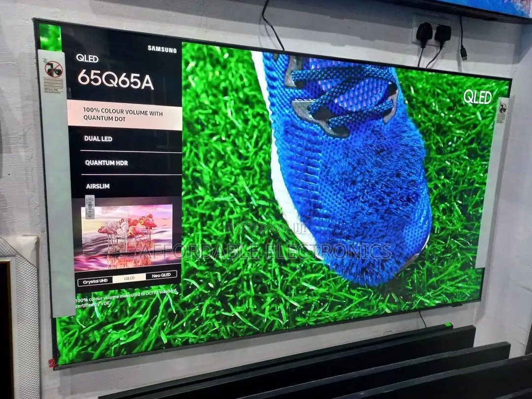 65” Samsung Qled QHDR Smart TV