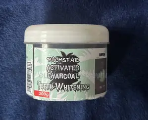 PALMSTAR Activated Charcoal Teeth Whitening Powder