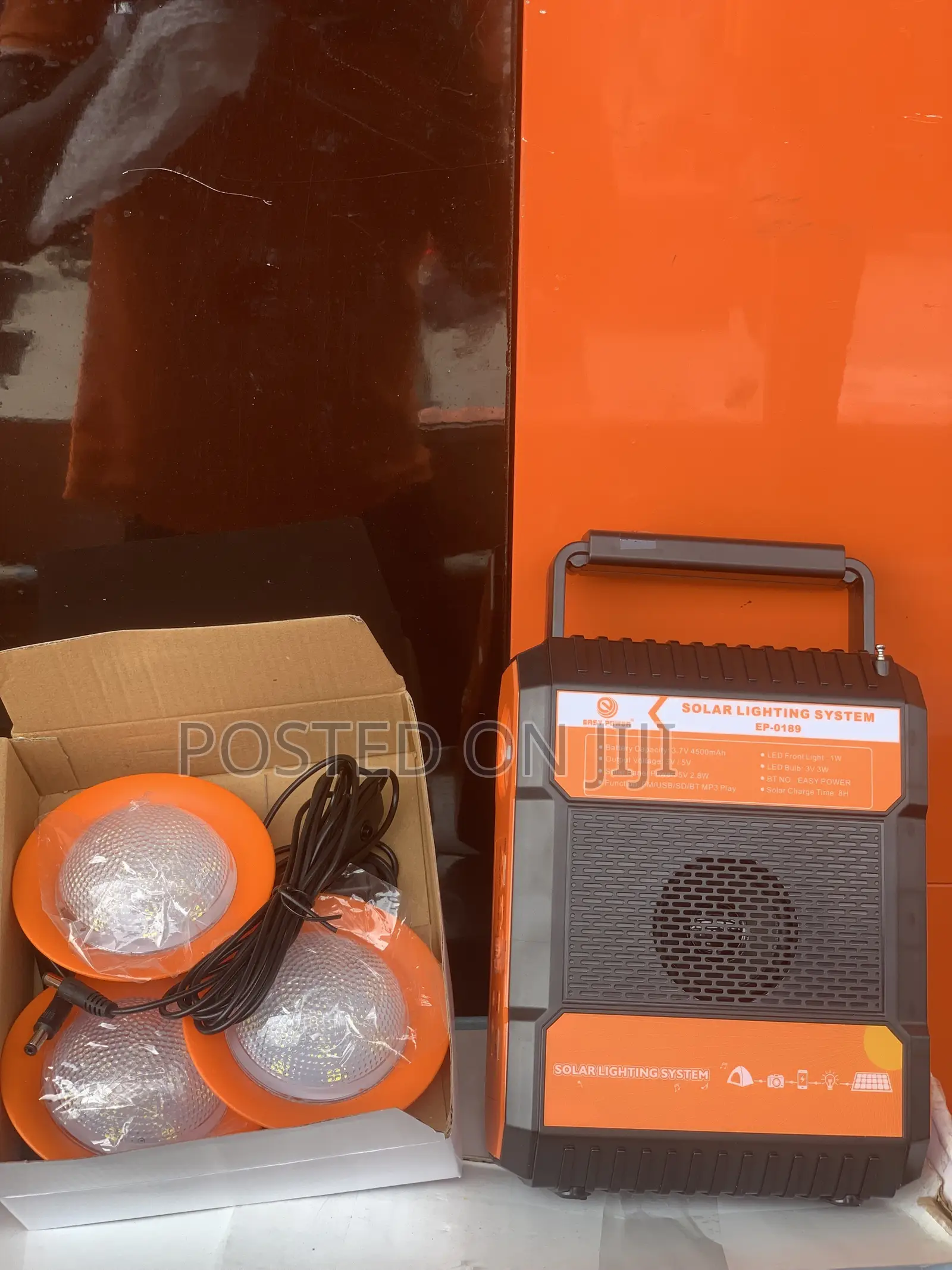 Solar Lighting System Speaker