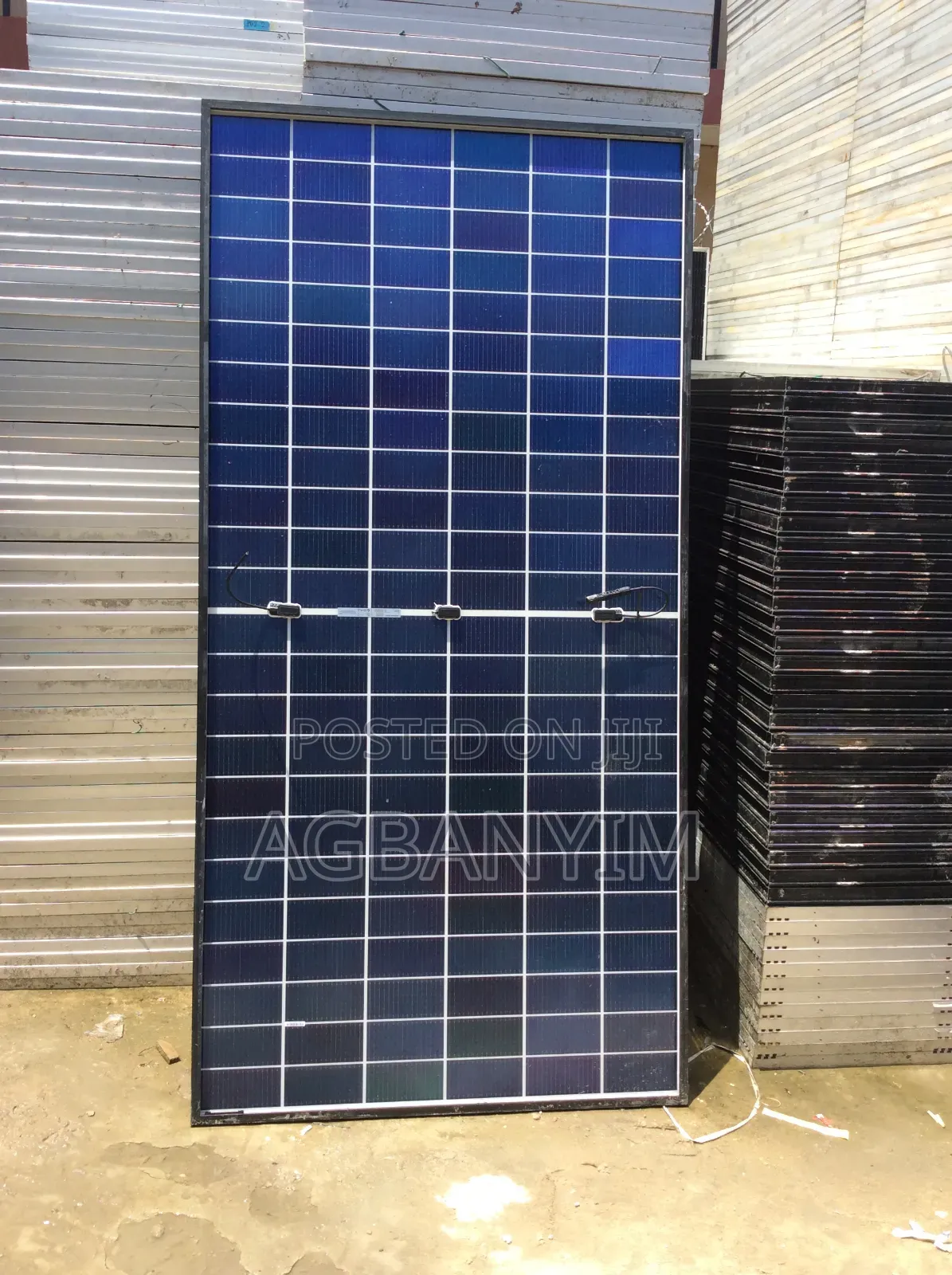 650watts Solar Panel Black Fame