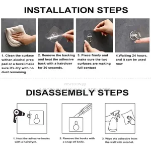 5Pcs Wall Attachable Hook