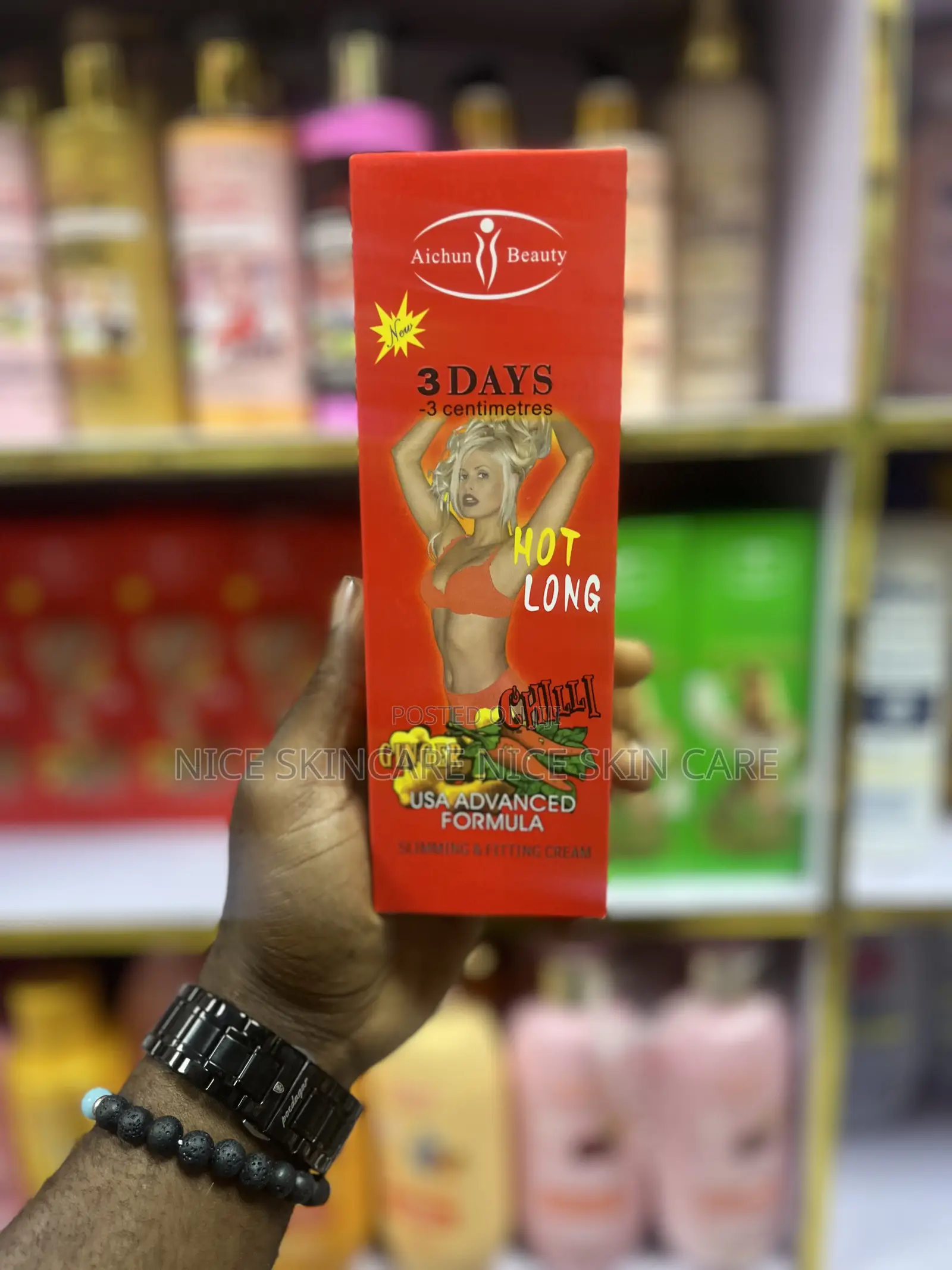 Hot Long Slim Cream
