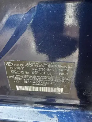 Hyundai Elantra 2015 Blue