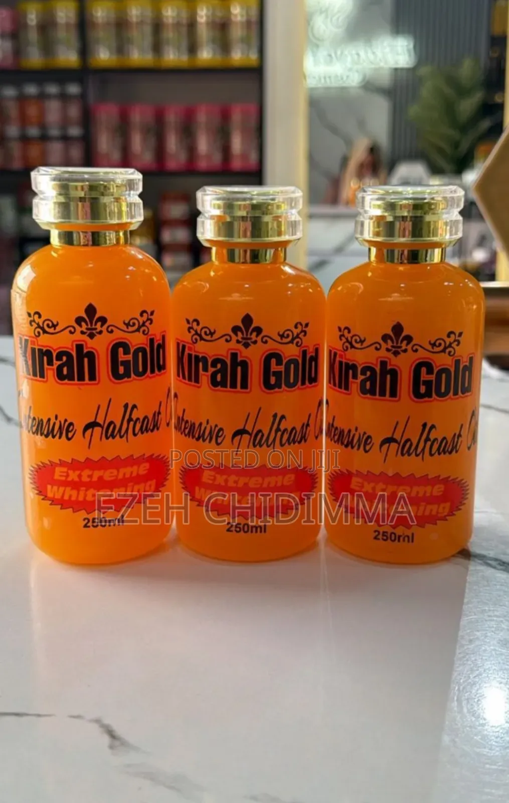 Kirah Gold Intensive Half Cast Body Oil