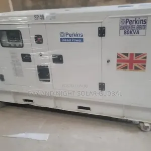 80kva Perkins Soundproof Diesel Generator
