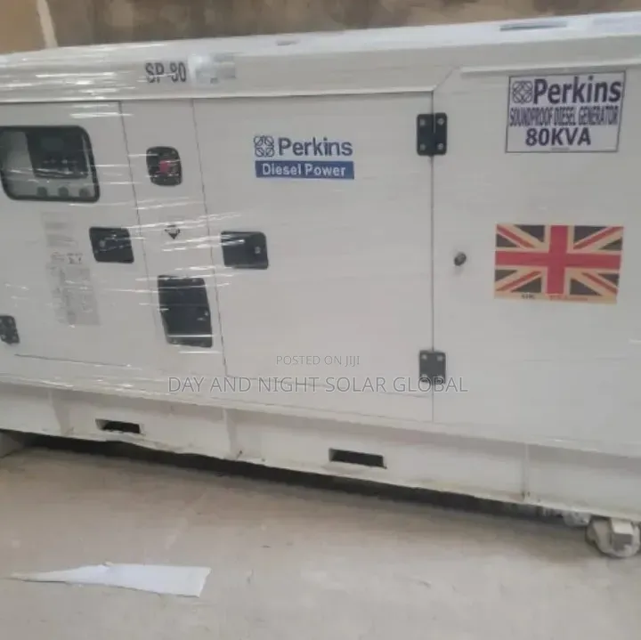80kva Perkins Soundproof Diesel Generator