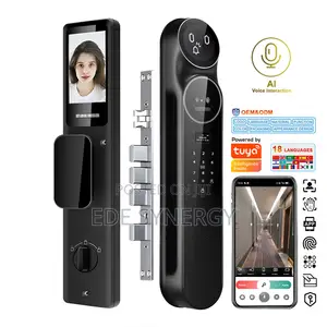 AI Smart Door Lock WiFi Facial Recognition Fingerprint Digital Lock