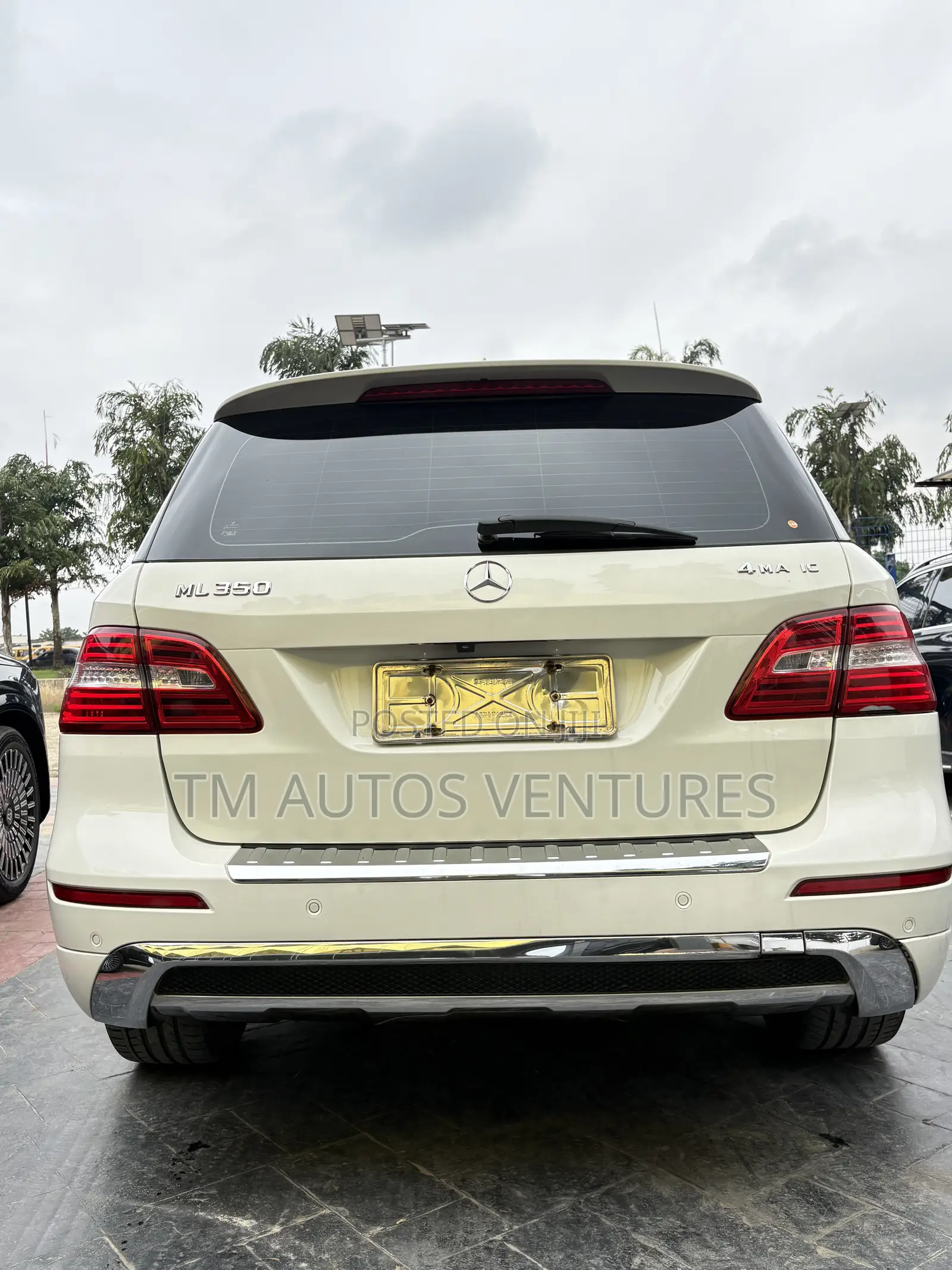 Mercedes-Benz M Class 2012 White