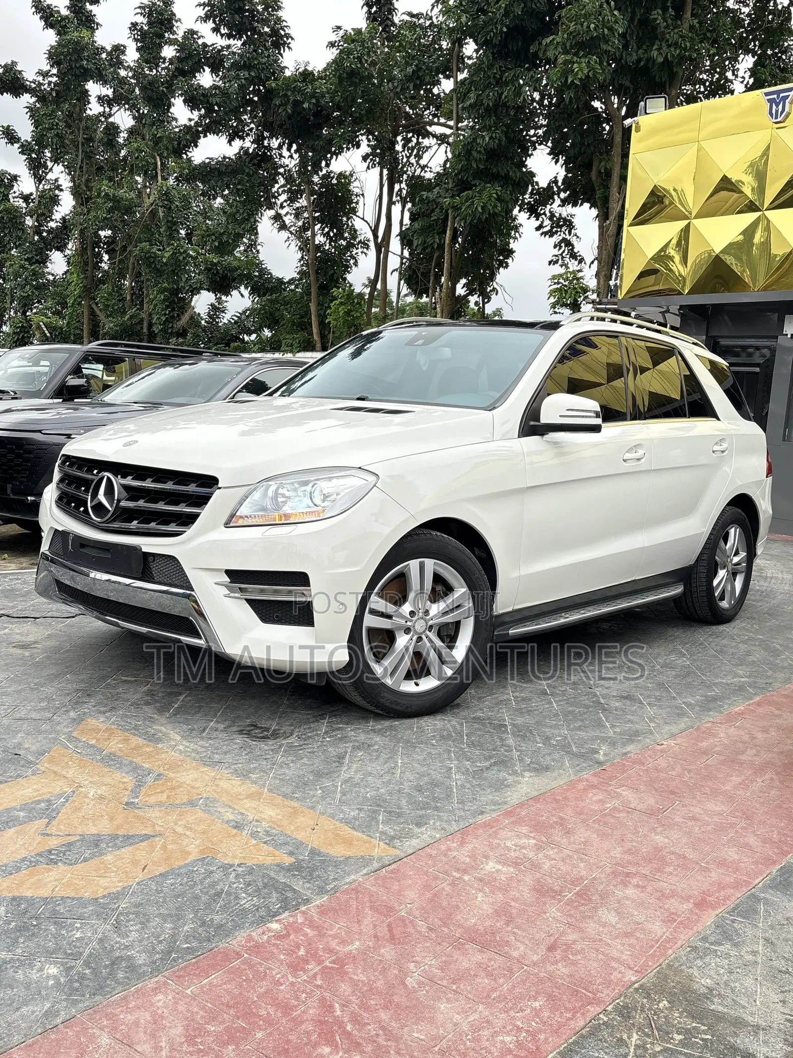 Mercedes-Benz M Class 2012 White