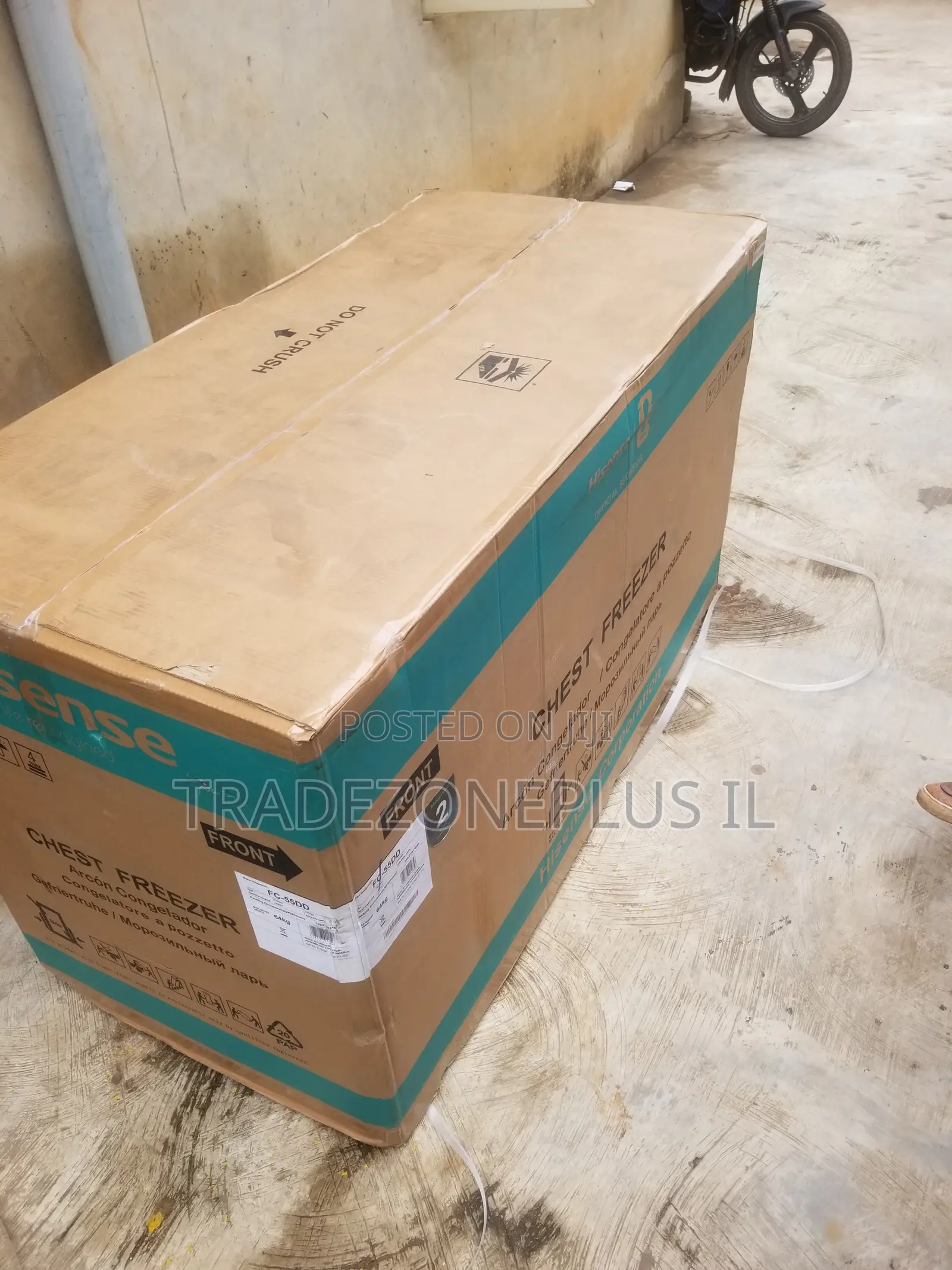 Hisense 420L Deep Freeze Storage Solution FC-55DD