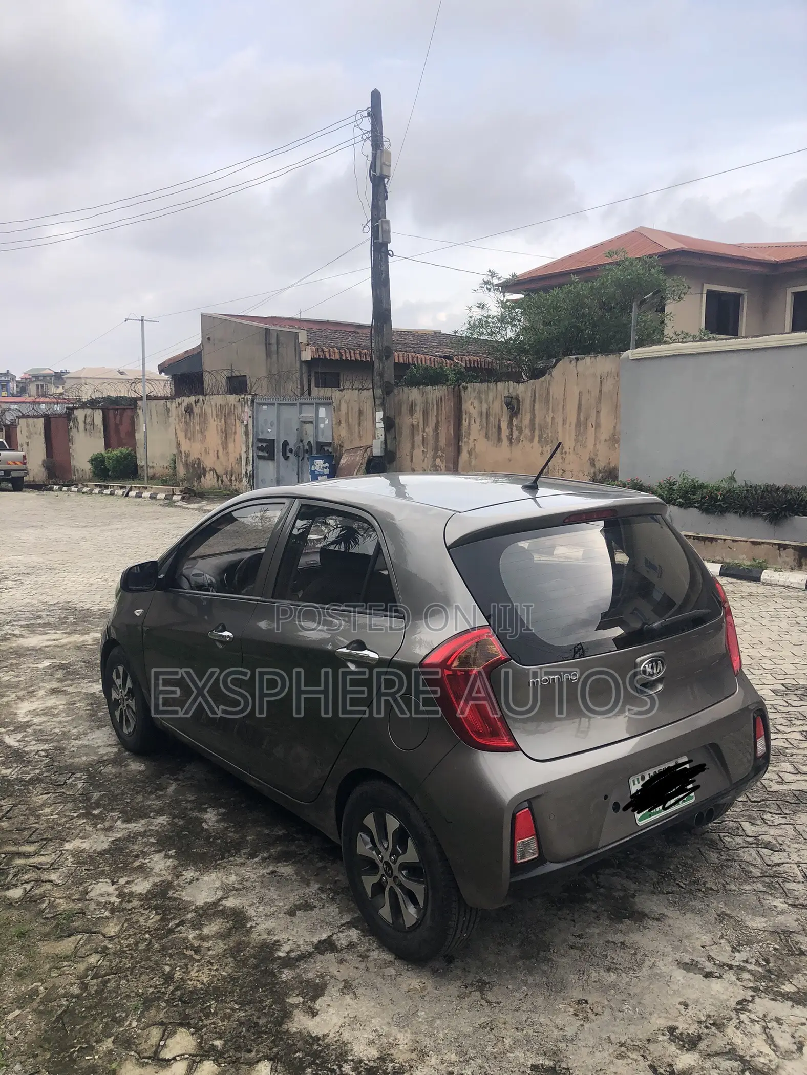 Kia Morning 2016 Gray