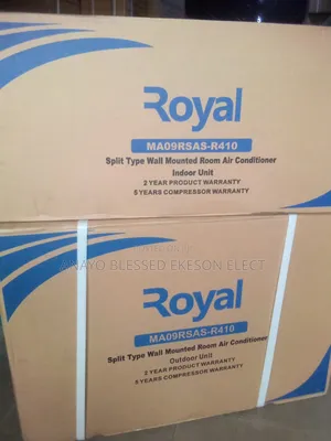 Royal AC Split Unit 1hp Original Product Cooper