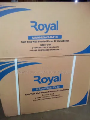 Royal AC Split Unit 1hp Original Product Cooper