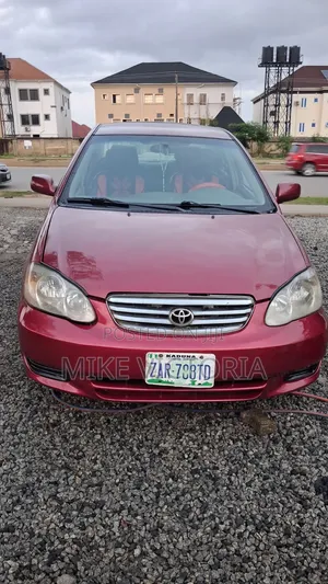 Toyota Corolla 2004 Red