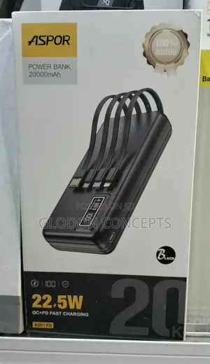 Aspor 20,000mah Powerbank