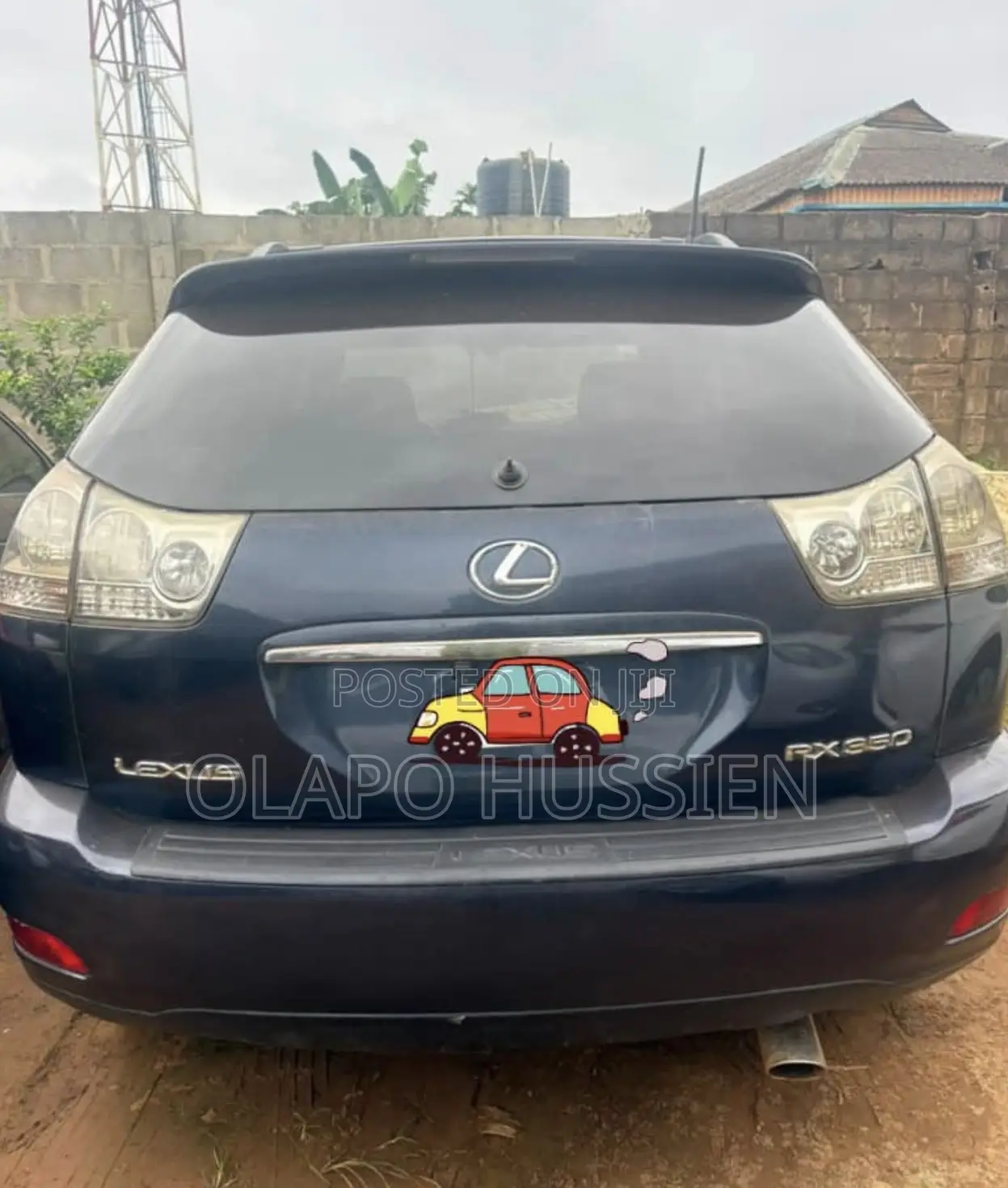 Lexus RX 2008 Matt Black