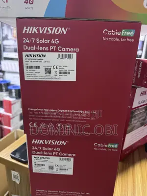 Hikvision 4g Solar Camera