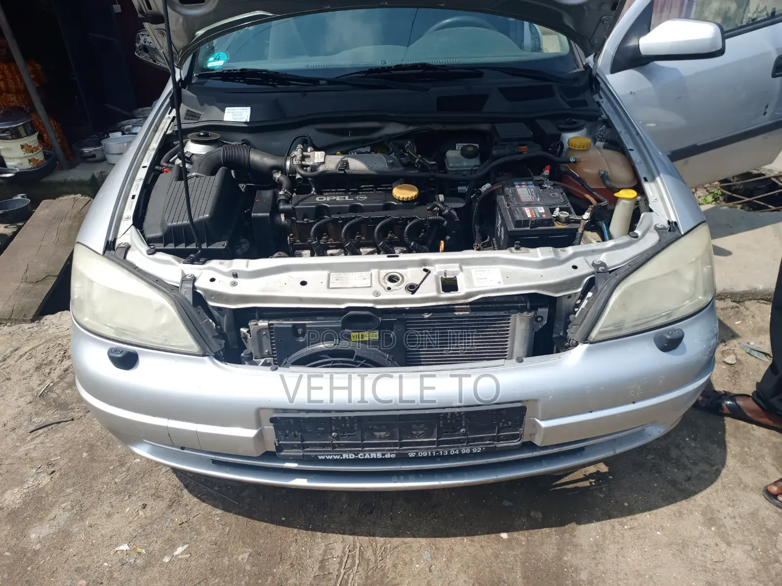Opel Vectra 2001 Silver