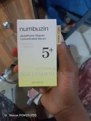Numbuzin No. 5+ Vitamin Serum 30ml Original Korean Skincare Glow