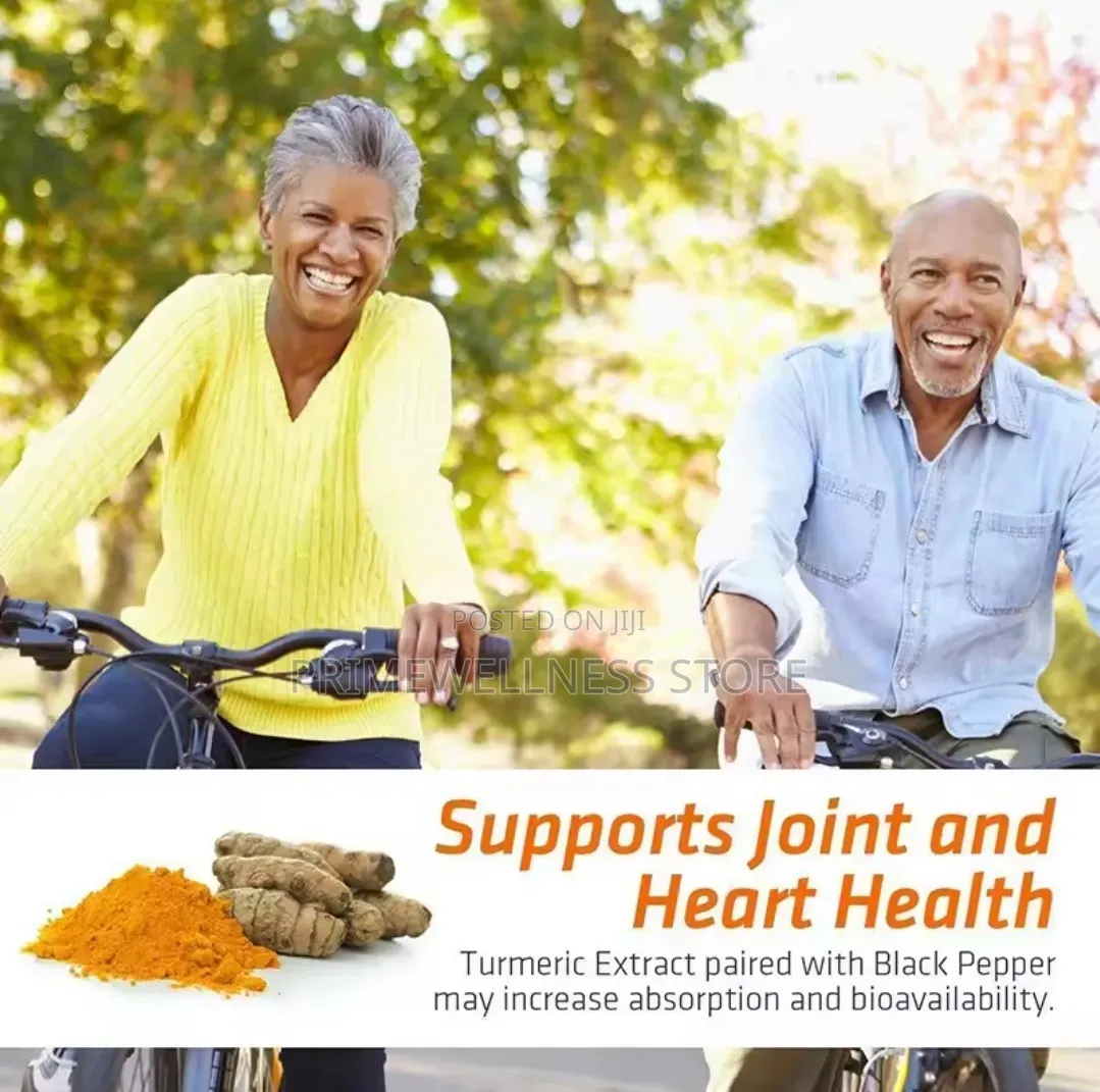 Pure Tumeric Curcumin With Black Pepper 1000mg 120 Capsules