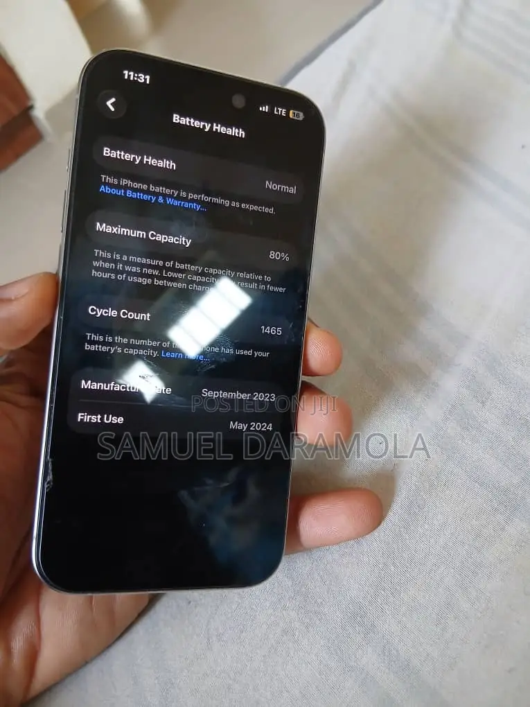 Apple iPhone 15 Pro 128 GB Silver
