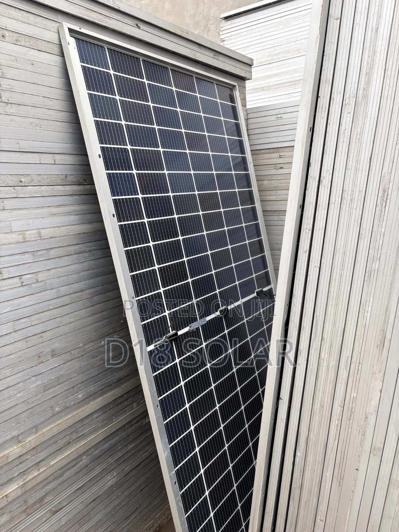 500w Mono Bifacial Panels